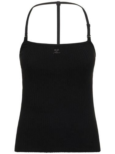 Tanktop Aus Viskosemischung - COURREGES - Modalova