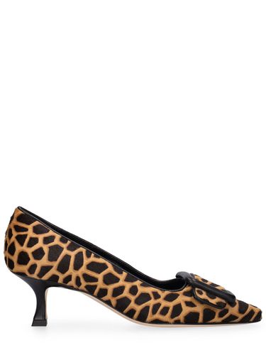 Mm Hohe Ponyhaar-pumps „maysale“ - MANOLO BLAHNIK - Modalova