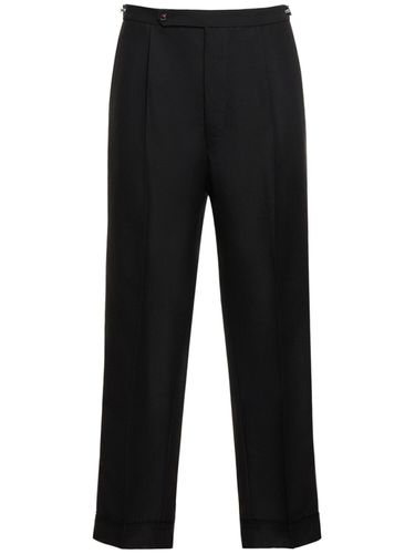 Wool Straight Leg Pants - MAISON MARGIELA - Modalova