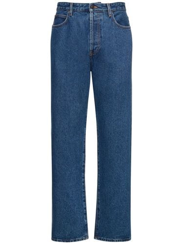 Jeans Morton In Denim Di Cotone - THE ROW - Modalova