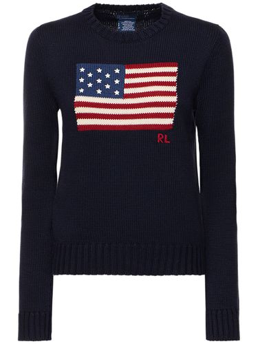 Suéter De Punto De Algodón - POLO RALPH LAUREN - Modalova