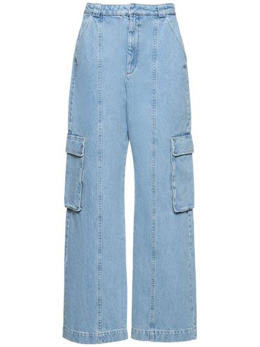 Jeans Cargo In Denim Con Patch - AXEL ARIGATO - Modalova