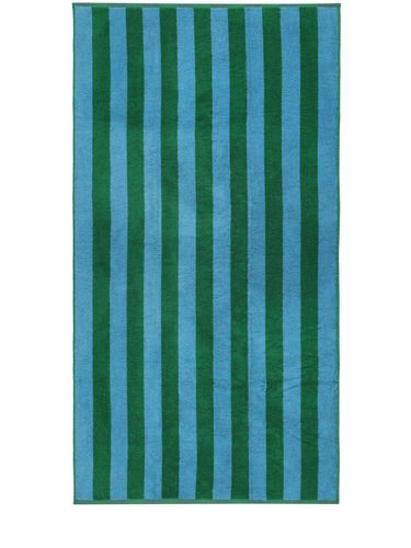 Telo Bagno Field Stripe In Cotone - DUSEN DUSEN - Modalova