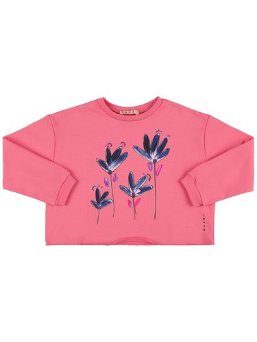 Sudadera De Algodón - MARNI JUNIOR - Modalova