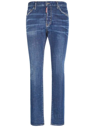 Jeans Cool Guy In Denim Di Cotone Stretch - DSQUARED2 - Modalova