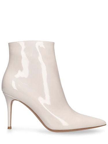 Mm Patent Leather Ankle Boots - GIANVITO ROSSI - Modalova