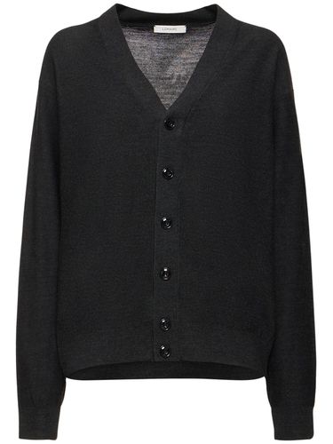 Cardigan Relaxed Fit In Misto Lana - LEMAIRE - Modalova