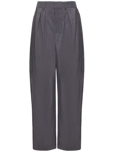 Pleated Soft Cotton Wide Pants - LEMAIRE - Modalova