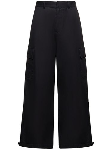 Pantaloni Cargo Ow In Nylon / Ricami - OFF-WHITE - Modalova