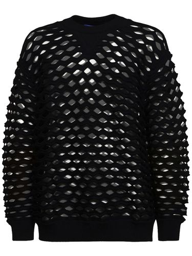 Wool Tubular Mesh Sweater - JUNYA WATANABE - Modalova