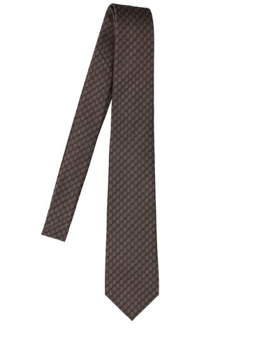 Corbata De Seda Y Lana 7cm - GUCCI - Modalova