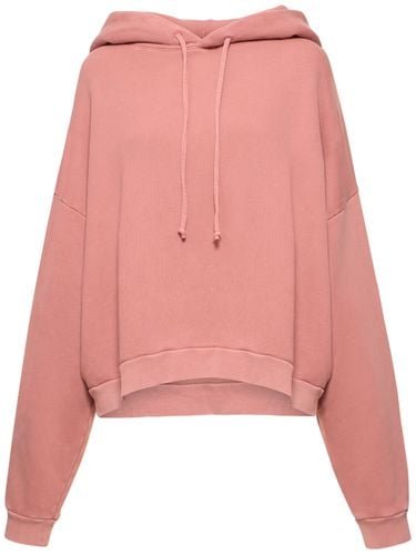 Hoodie Aus Vintage-baumwolljersey „fester“ - ACNE STUDIOS - Modalova