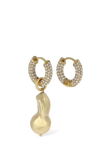 Crystal Mismatched Earrings - TIMELESS PEARLY - Modalova