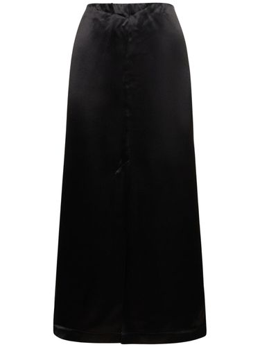 Lys Silk Blend Midi Skirt - LOULOU STUDIO - Modalova