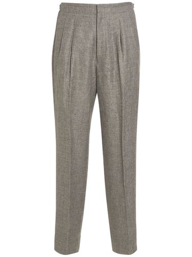 Joetsu Linen Straight Pants - LORO PIANA - Modalova