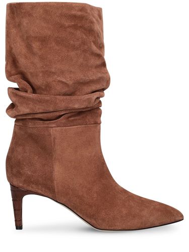 Mm Suede Slouchy Boots - PARIS TEXAS - Modalova