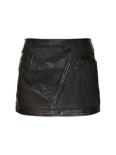 Leather Mini Skirt - ACNE STUDIOS - Modalova