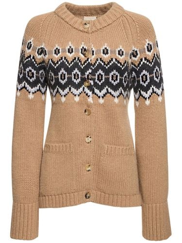 Suzette Cashmere Blend Cardigan - KHAITE - Modalova