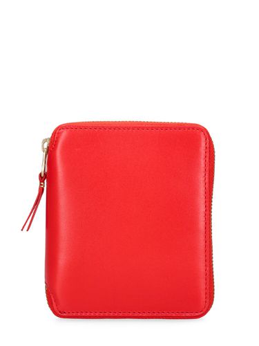 Cartera De Piel Con Cremallera - COMME DES GARÇONS WALLET - Modalova