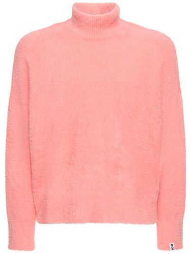 Crop Oversize Knit Turtleneck Sweater - BONSAI - Modalova