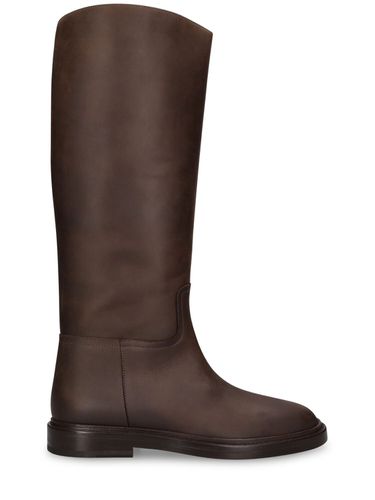 Mm Hohe Stiefel Aus Leder - LEGRES - Modalova