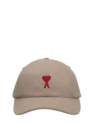 Cappello Baseball Adc In Cotone - AMI PARIS - Modalova