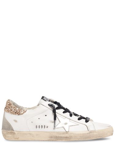 Mm Hohe Ledersneakers "super-star" - GOLDEN GOOSE - Modalova