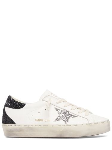 Mm Hohe Leder-sneakers „hi Star“ - GOLDEN GOOSE - Modalova