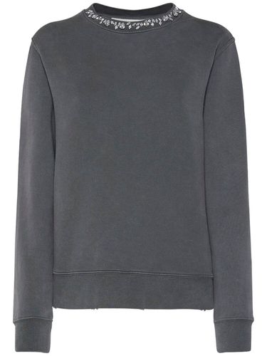 Golden Regular Distressed Sweatshirt - GOLDEN GOOSE - Modalova