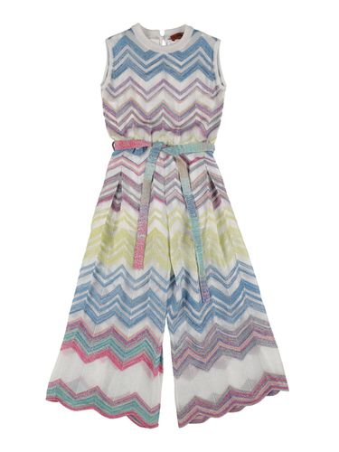 Jumpsuit De Punto Jacquard De Viscosa - MISSONI - Modalova