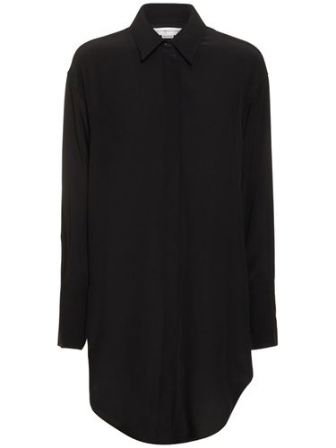 Wrap Front Silk Shirt - VICTORIA BECKHAM - Modalova