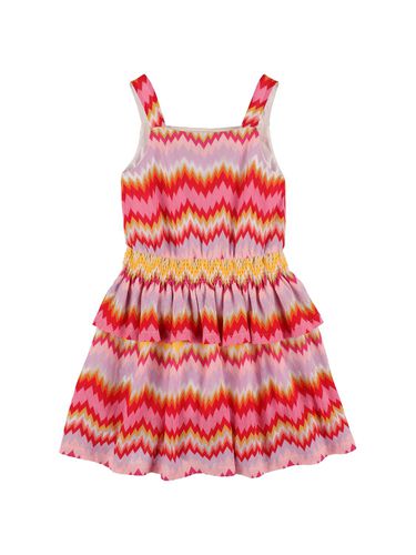 Vestido De Punto De Algodón - MISSONI - Modalova