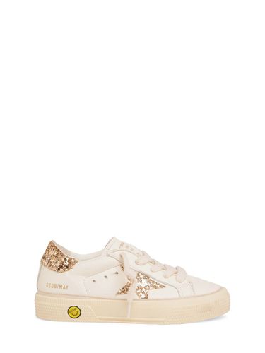 Sneakers May De Piel Con Cordones - GOLDEN GOOSE - Modalova