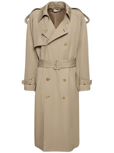 Abrigo Trench De Gabardina De Lana - THE ROW - Modalova