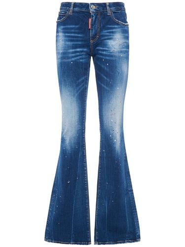 Jeans Acampanados De Denim - DSQUARED2 - Modalova