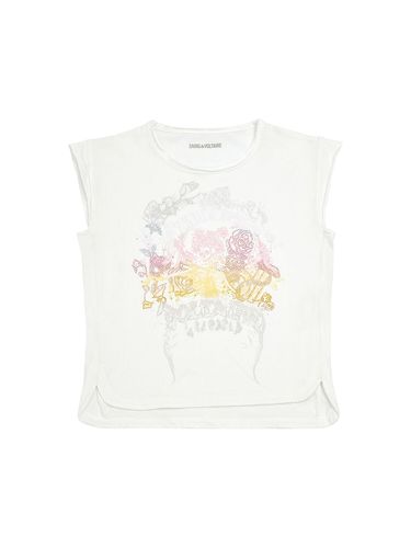 Camiseta De Algodón Teñida - ZADIG&VOLTAIRE - Modalova