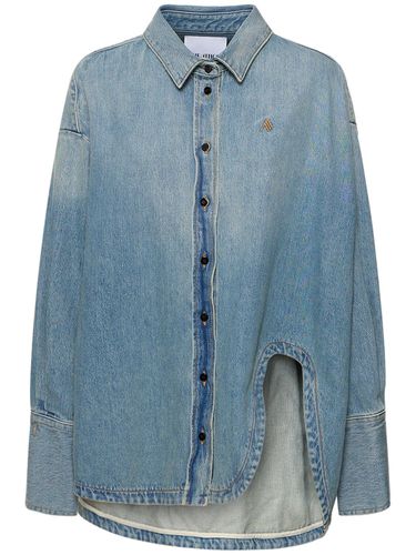 Camicia Oversize Lvr Exclusive Diana In Denim - THE ATTICO - Modalova