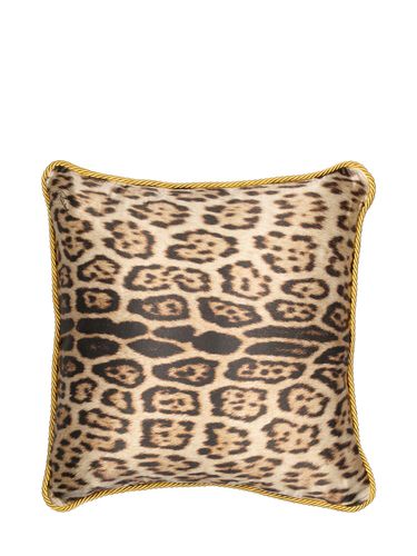 Bravo Silk Cushion - ROBERTO CAVALLI - Modalova