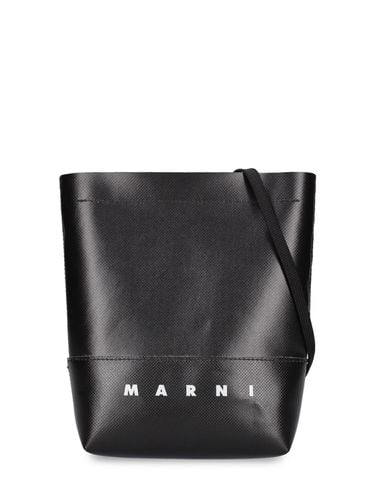 Bolso Bandolera De Tpu Con Logo - MARNI - Modalova