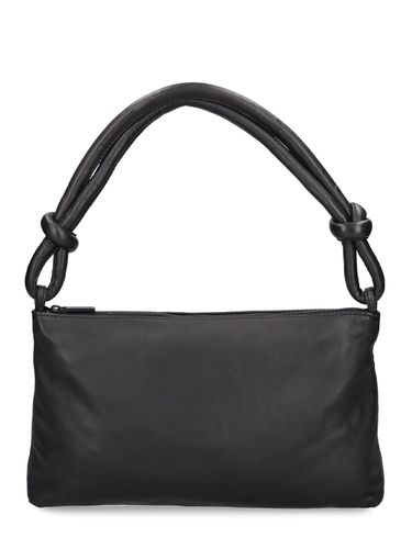 Knotted Leather Shoulder Bag - ST.AGNI - Modalova