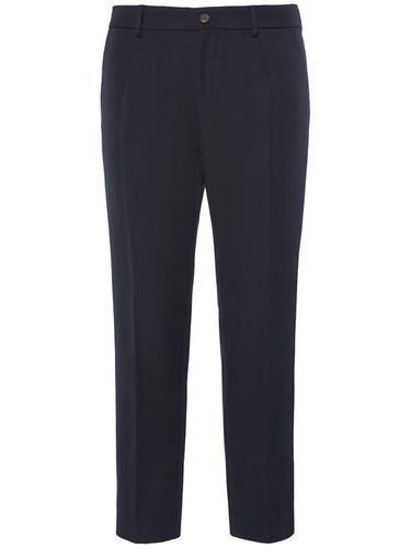 Milano Compact Gabardine Wool Pants - GOLDEN GOOSE - Modalova