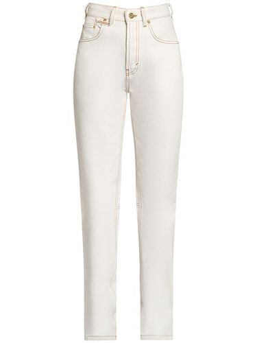 Le De-nîmes Droit High Rise Jeans - JACQUEMUS - Modalova