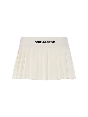 Minifalda De Punto De Viscosa - DSQUARED2 - Modalova