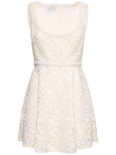 Vestito In Cotone Macramé - GIAMBATTISTA VALLI - Modalova