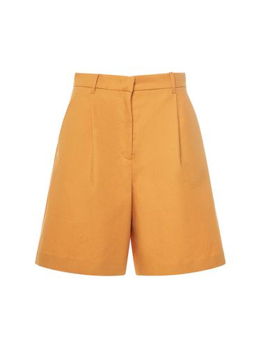 Ecuba Cotton & Linen Canvas Shorts - WEEKEND MAX MARA - Modalova