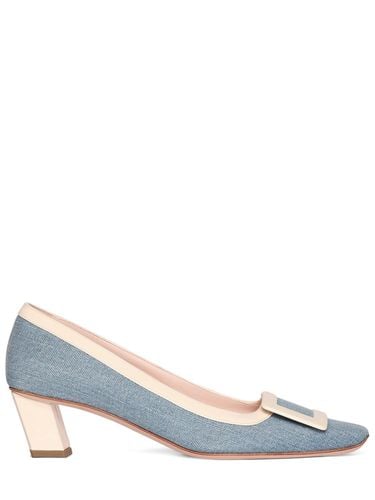 Mm Belle Vivier Denim Pumps - ROGER VIVIER - Modalova