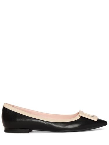 Mm Gommettine Leather Ballerina Flats - ROGER VIVIER - Modalova