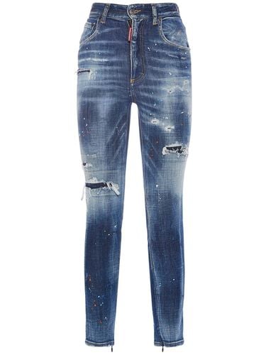 Skinny-jeans Mit Rissen „twiggy“ - DSQUARED2 - Modalova