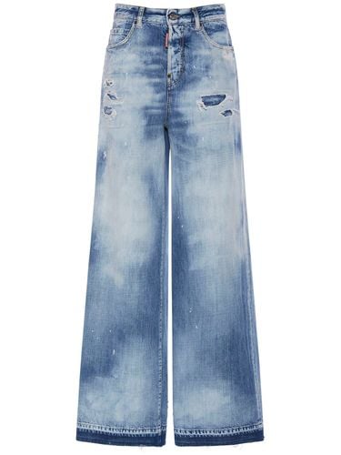 Jeans Anchos Lavados - DSQUARED2 - Modalova