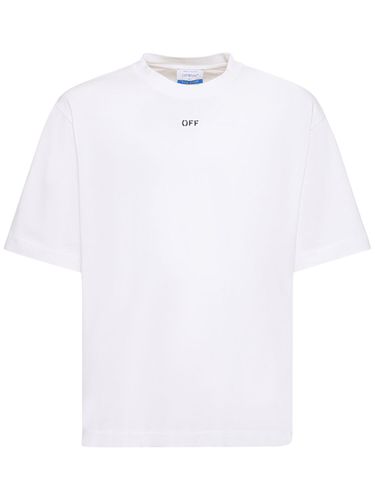 Camiseta De Algodón - OFF-WHITE - Modalova